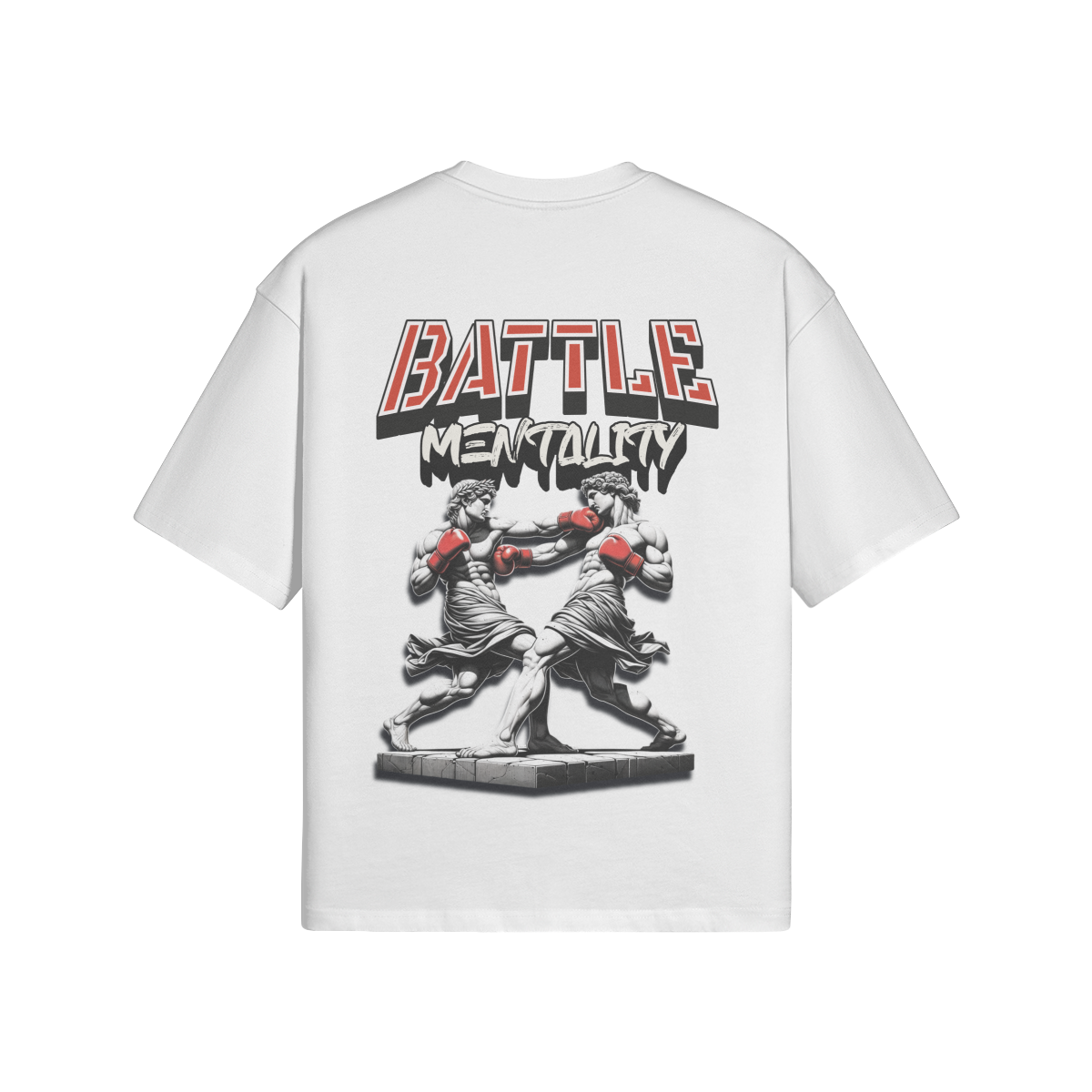 Battle Mentality Boxy Tee – Effortless Style, Unmatched Comfort